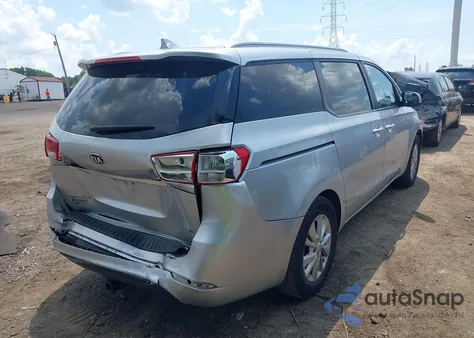 2016 Kia Sedona Lx z USA, uszkodzony, nr VIN KNDMB5C14G6113888
